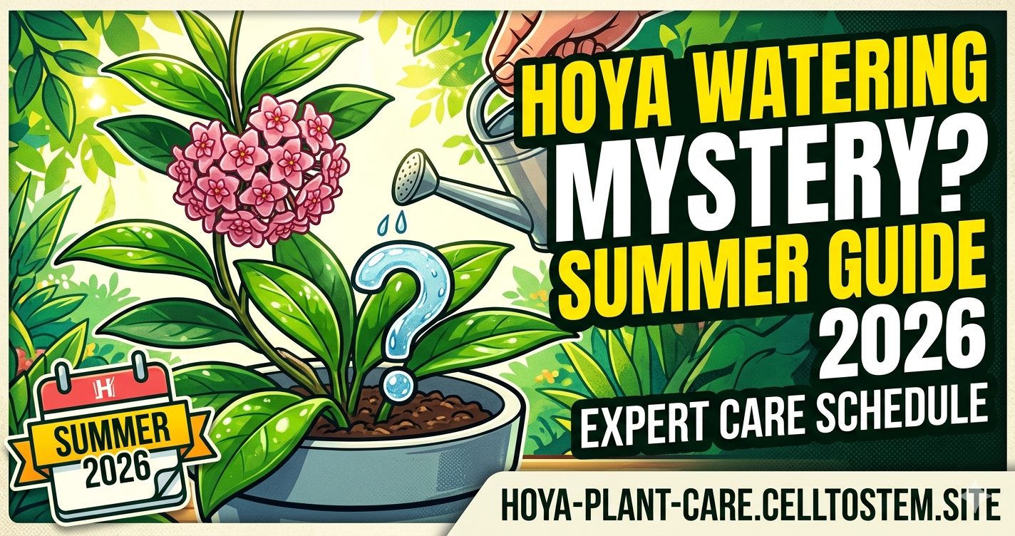 Hoya Plant Watering Schedule Summer